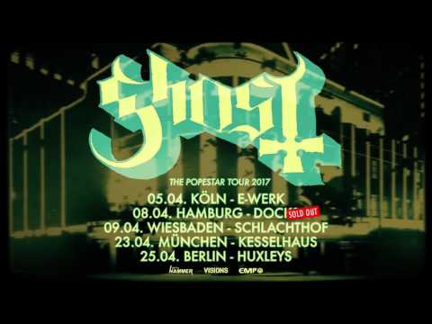 Ghost - The Popestar Tour 2017 - Trailer