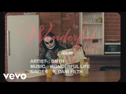 Bring Me The Horizon - wonderful life (Lyric Video) ft. Dani Filth