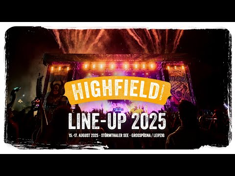 Das Highfield Line-Up 2025 vergrößert sich um 21 neue Acts!