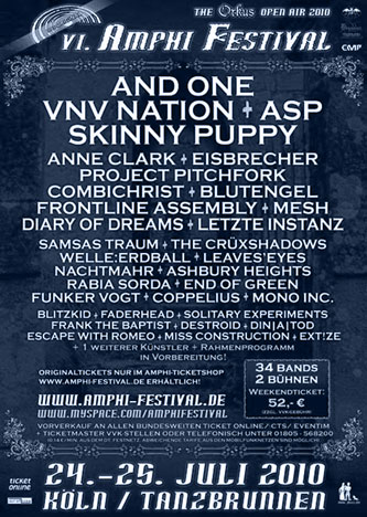 Preview : Amphi Festival 2010