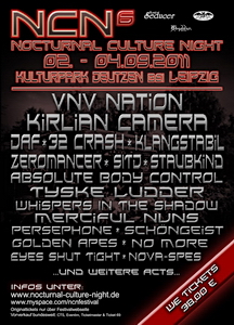 Neue Bandbestätigungen auf dem NCN Festival No. 6
