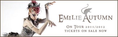Preview: EMILIE AUTUMN @ NL-Utrecht, Tivoli (23.03.2011)