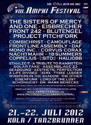 Abwechslungsreiche Neubestätigungen für das AMPHI FESTIVAL 2012