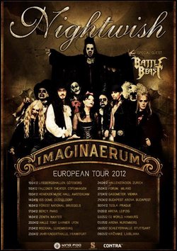 Preview - NIGHTWISH Tour zum neuen Album "Imaginaerum" startet im Frühling