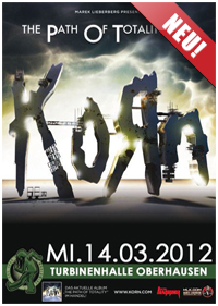 Preview : KORN rocken im März gemeinsam mit THE DIRTY YOUTH Oberhausen und Offenbach Preview : KORN rocken im März gemeinsam mit THE DIRTY YOUTH Oberhausen und Offenbach