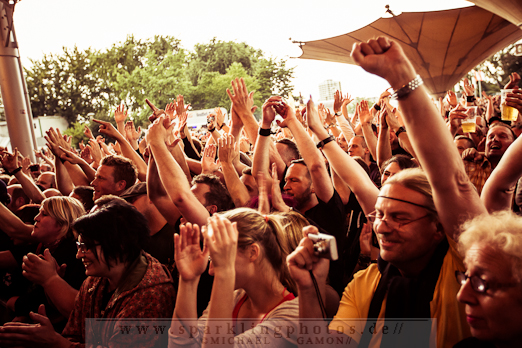 THE POGUES - Köln, Tanzbrunnen (07.08.2012)