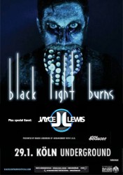 Preview : BLACK LIGHT BURNS, das Projekt von LIMP BIZKIT Gitarrist Wes Borland kommt am 29.01. nach Kölni