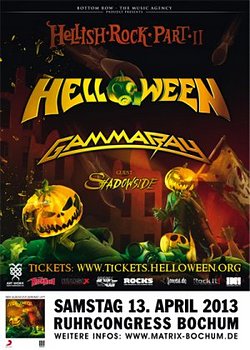 Preview : HELLOWEEN gehen gemeinsam mit GAMMA RAY auf "Hellish Rock Tour Part II" Preview : HELLOWEEN gehen gemeinsam mit GAMMA RAY auf "Hellish Rock Tour Part II"