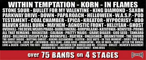 Preview : Heavy Metal is the law! Graspop Metal Meeting fährt auch 2013 ordentlich auf!