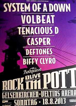 Preview : ROCK IM POTT geht 2013 mit starkem Line-up in Runde 2 Preview : ROCK IM POTT geht 2013 mit starkem Line-up in Runde 2