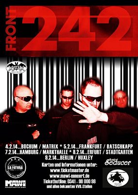 FRONT 242 gehen im Februar 2014 auf Deutschlandtour!