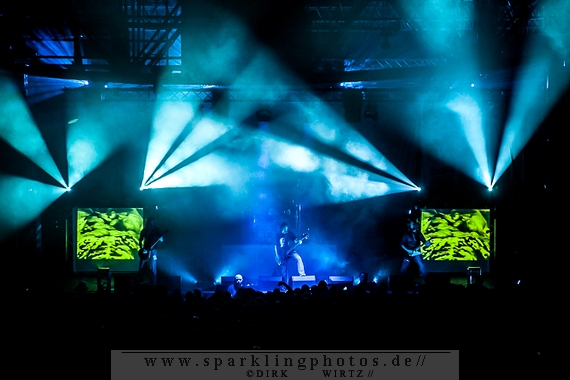 AMON AMARTH, CARCASS & HELL - Oberhausen, Turbinenhalle (07.11.2013)