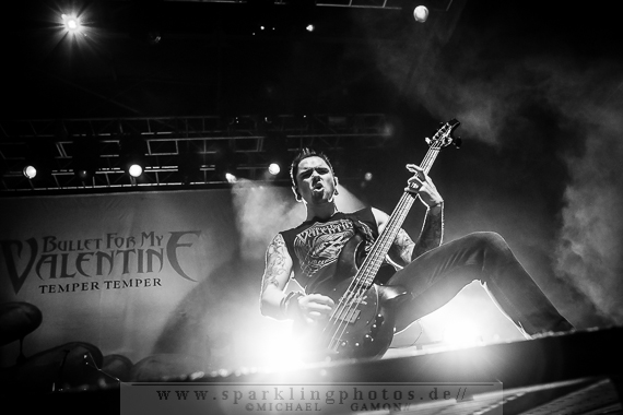 BULLET FOR MY VALENTINE, CALLEJON & COLDRAIN - Köln, Palladium (10.02.2014)