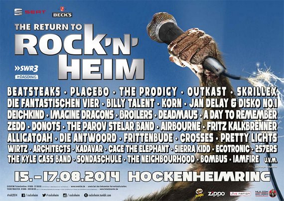 Preview : The Return To ROCK'N'HEIM Festival baut wieder auf ein Top-Line-up Preview : The Return To ROCK'N'HEIM Festival baut wieder auf ein Top-Line-up