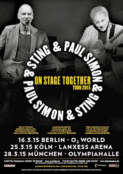 Preview : On Stage Together: PAUL SIMON & STING