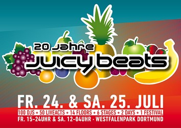 Preview : Das 20. JUICY BEATS läd am 24.+25. Juli nach Dortmund