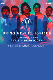 Preview : BRING ME THE HORIZON kommen mit PVRIS und BEARTOOTH auf Tour