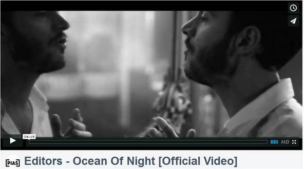 Video: EDITORS - Ocean Of Night