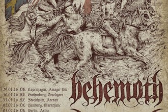 BEHEMOTH gemeinsam mit ABBATH, ENTOMBED A.D. und INQUISITION auf Tour 2016