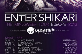 ENTER SHIKARI mit MODESTEP auf Tour im März 2016