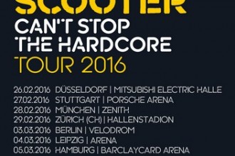 SCOOTER auf großer "Can't Stop The Hardcore Tour" 2016