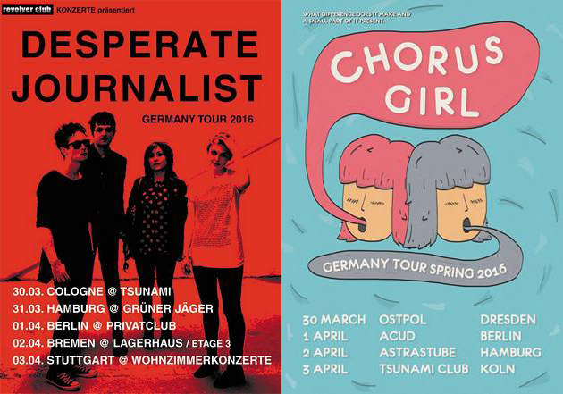 Eventtipps für Köln: DESPERATE JOURNALIST & CHORUSGIRL!