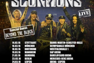 Die SCORPIONS gehen auf 50th-Anniversary Tour