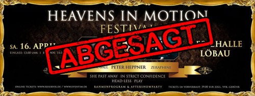 Heavens in Motion – Festival 2016 wird ersatzlos abgesagt