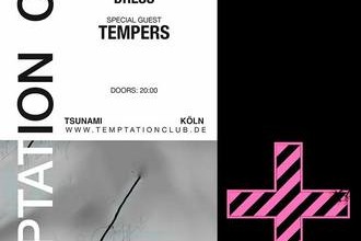 Temptation Club bringt am 7. April 2016 DEAD LEAF ECHO, DRESS & TEMPERS auf die Bühne