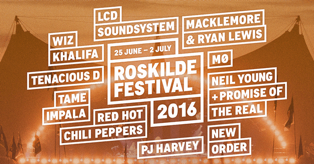 ROSKILDE FESTIVAL lockt 2016 wieder mit starkem Line-up nach Dänemark