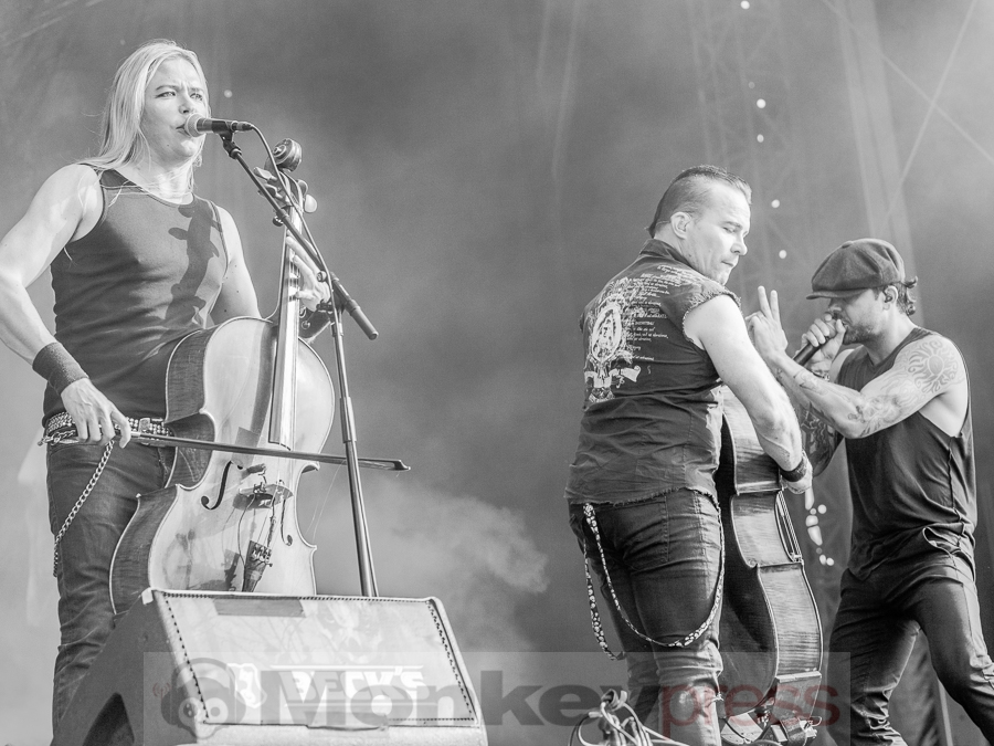 2016-08-13 Apocalyptica - Bild 011 Apocalyptica, © Dietmar Grabs