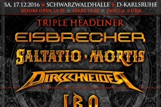 KNOCK OUT FESTIVAL 2016 mit Triple-Headliner in Karlsruhe am 17.12.2016