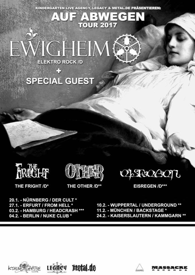 EWIGHEIM - „Auf Abwegen Tour 2017“ + Special Guests