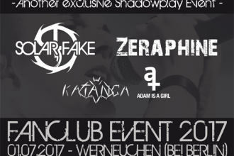 Exklusives Fanclub-Konzert mit SOLAR FAKE & ZERAPHINE