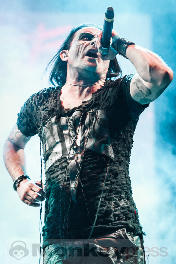 Devilment (GB) mit Dani Filth (Cradle Of Filth), © Danny Sotzn