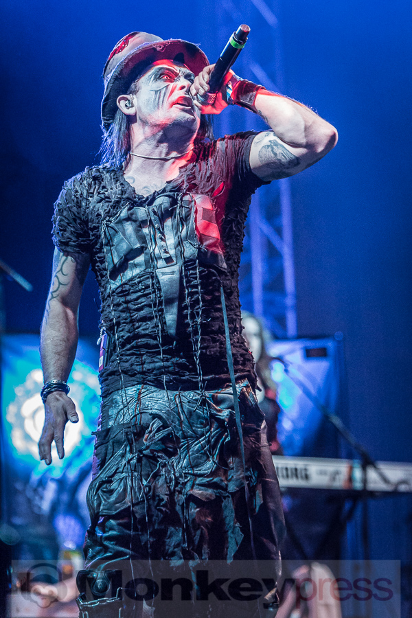 Devilment (GB) mit Dani Filth (Cradle Of Filth), © Danny Sotzn