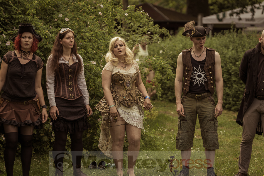 HardChor @ 6. Steampunk Picknick, © Danny Sotzny