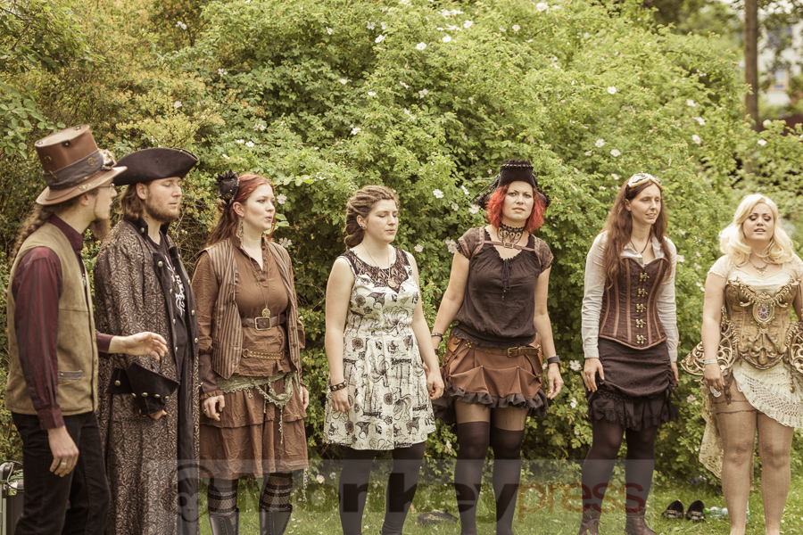 HardChor @ 6. Steampunk Picknick, © Danny Sotzny