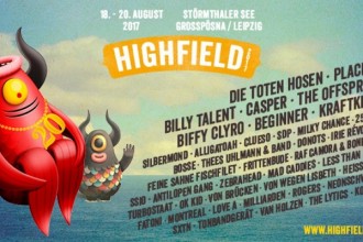 Das HIGHFIELD FESTIVAL 2017 lockt mit DIE TOTEN HOSEN, PLACEBO, BILLY TALENT, CASPER uvm.