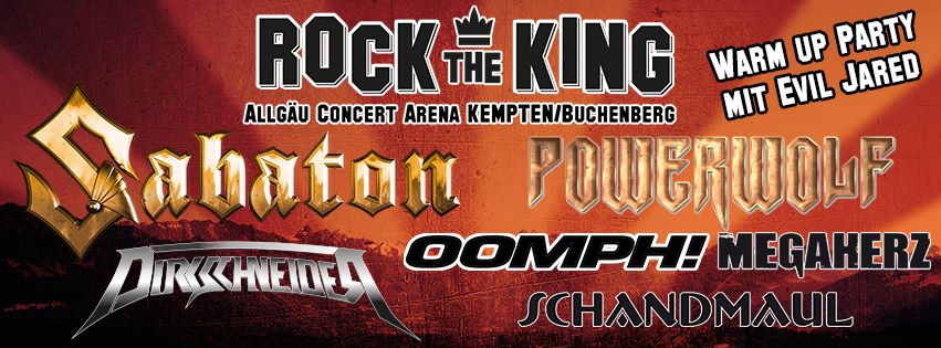 ROCK THE KING - Ende Juli im Allgäu