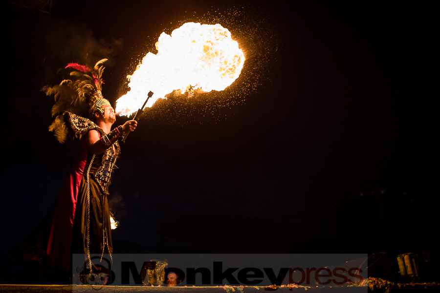 Feuerschlucker, © Michael Gamon