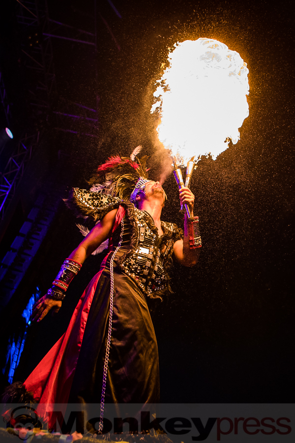 Feuerschlucker, © Michael Gamon