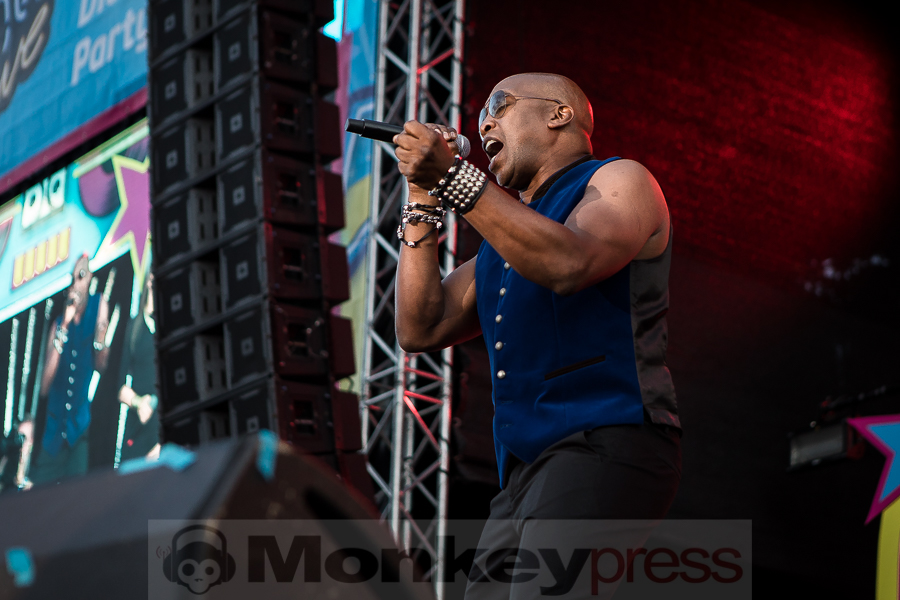 Haddaway & Dr. Alban, © Michael Gamon