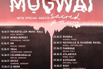 MOGWAI touren durch Europa