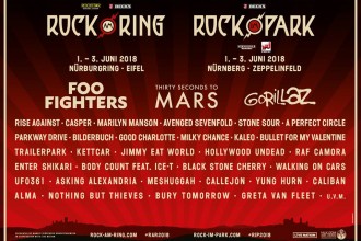 ROCK AM RING & ROCK IM PARK 2018 mit erster Bandwelle