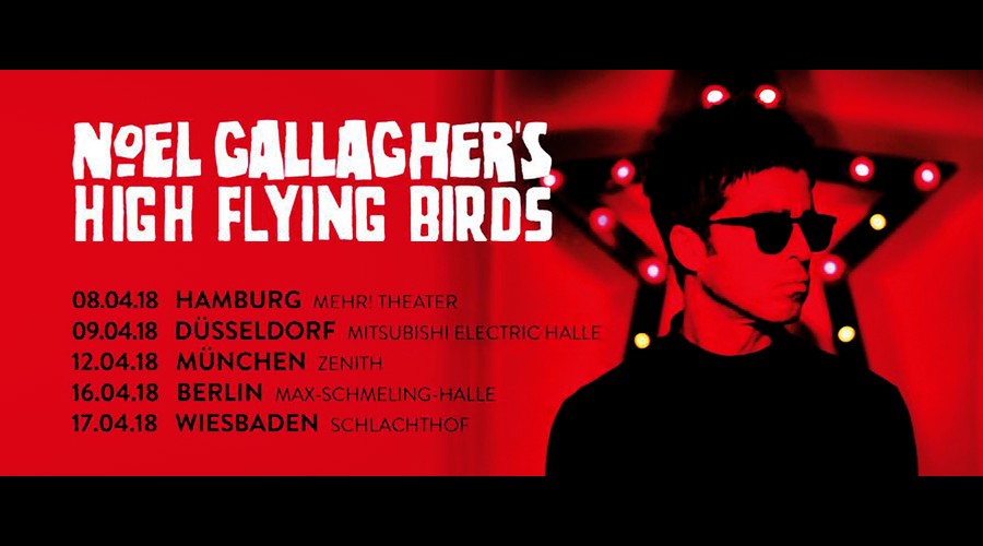 NOEL GALLAGHER`S HIGH FLYING BIRDS – Tour 2018
