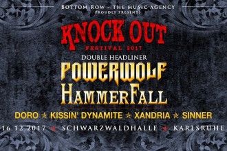 KNOCK OUT FESTIVAL 2017 mit Double-Headliner – Karlsruhe, Schwarzwaldhalle (16.12.2017)