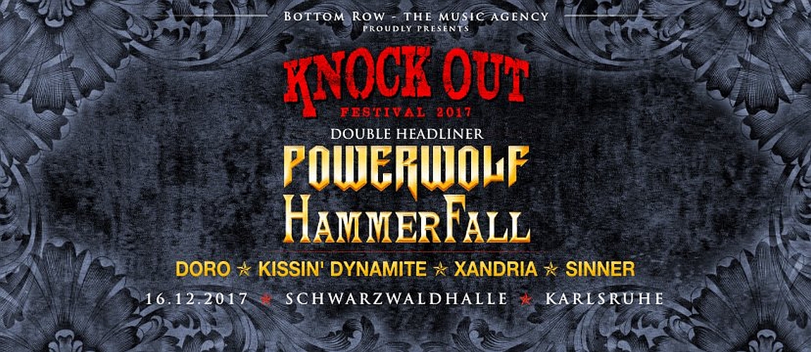 KNOCK OUT FESTIVAL 2017 mit Double-Headliner – Karlsruhe, Schwarzwaldhalle (16.12.2017)
