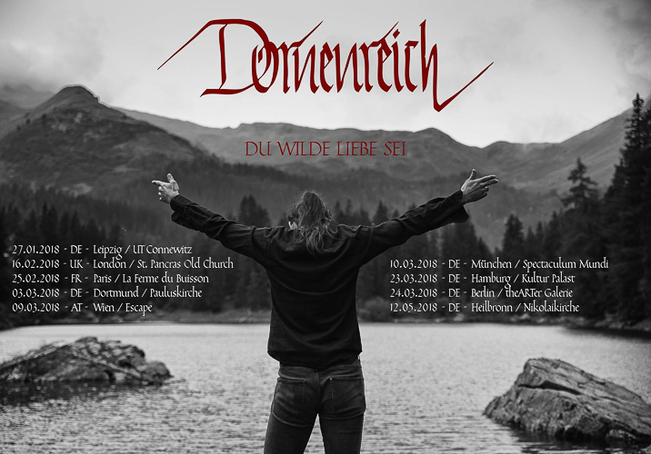 DORNENREICH – exquisite Tour in der ersten Jahreshälfte und ein neues Album am Horizont