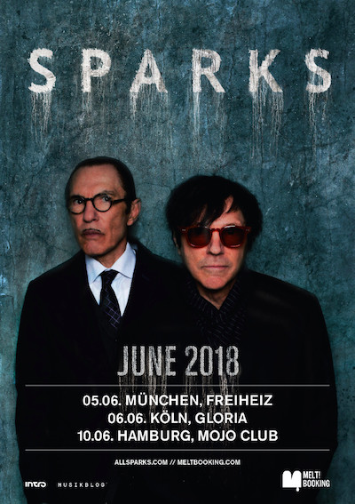 SPARKS kündigen Liveshows in Deutschland 2018 an